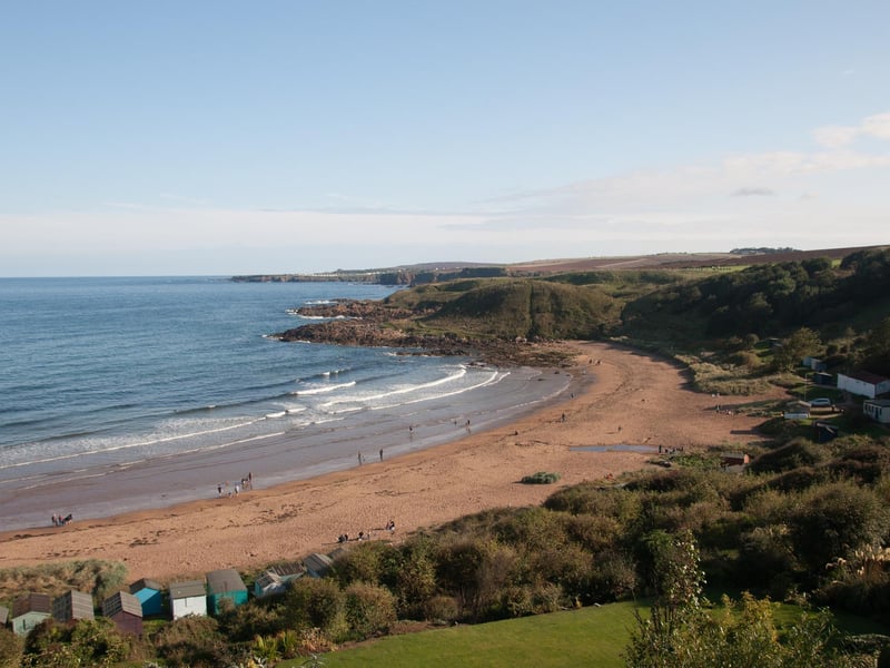Found in the Scottish Borders, Coldingham Bay is 1km long and is made up of clean sand and plenty of grassy areas behind the beach, perfect for relaxing and soaking up the sunshine. Kids will enjoy a day spotting hermit crabs in the rock pools (3,600 searches)