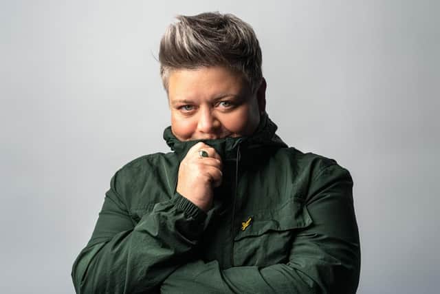 Comedian Susie McCabe is shortlisted for a comedy award chosen by Sir Billy Connolly. Picture: Michael Bochel/Glasgow International Comedy Festival/PA Wire