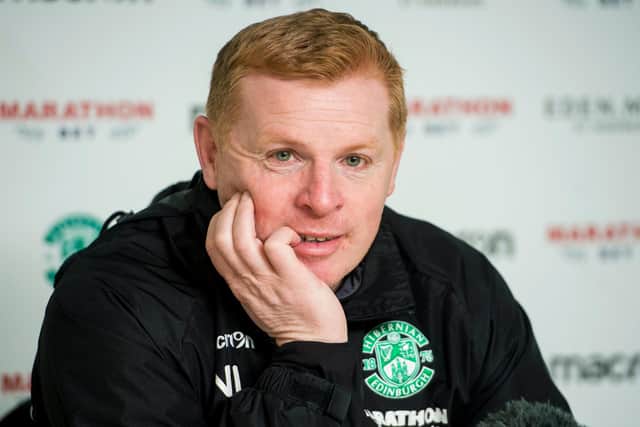 Neil Lennon guided Hibs back to the Premiership.