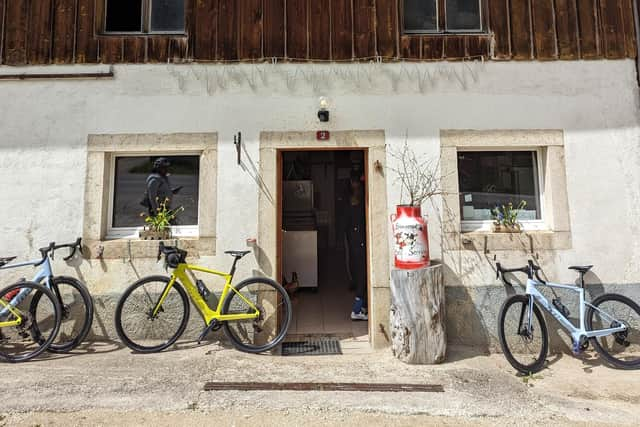 Honesty ice cream shop stop, Val de Travers, Switzerland. Pic: Kirsten Henton