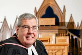Rt Rev Dr Shaw Paterson, Moderator of the General Assembly of the Church of Scotland.