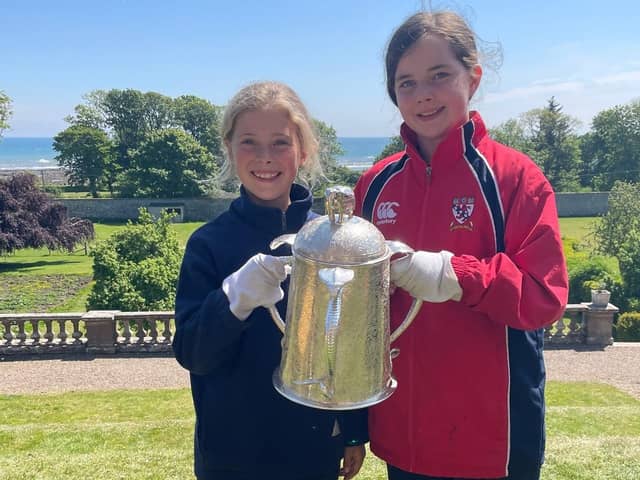 The Calcutta Cup makes its way to Lathallan School this weekend.
