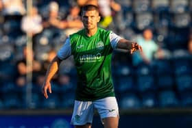 Alex Gogic says Hibs hve identified a cup win as one of their main targets for the season. Photo by Ross MacDonald / SNS Group