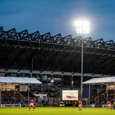 Edinburgh were playing London Scottish at the DAM Health Stadium on Friday evening.