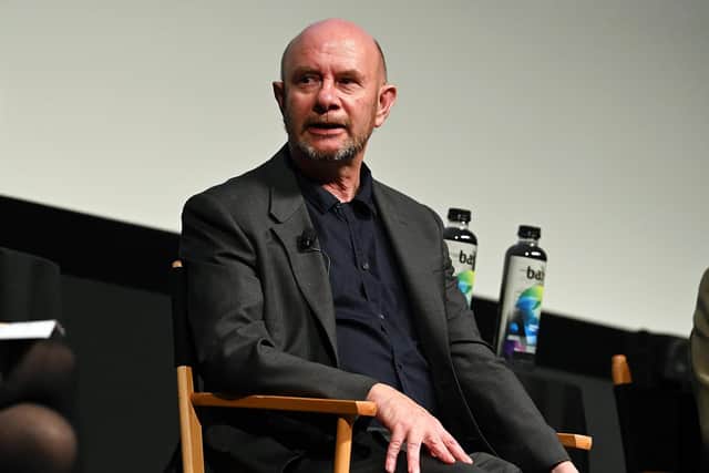 Writer/executive producer Nick Hornby was one of the first to respond to MacIntyre's request for words on a room that was significant, for inclusion in MHS's new album In My Mind There's a Room. Pic: Slaven Vlasic/Getty Images for AMC