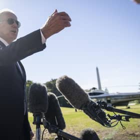 US President Joe Biden has warned that if Russia uses a tactical nuclear weapon, this could lead to Armageddon (Picture: Drew Angerer/Getty Images)