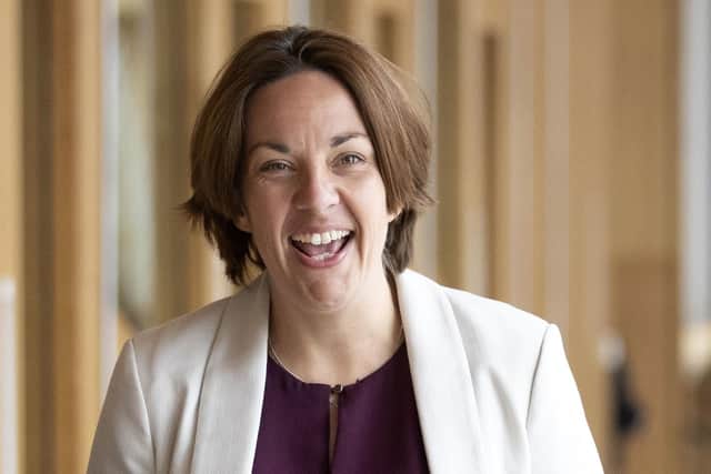 Former Scottish Labour leader Kezia Dugdale has said she once voted for the SNP because she was "so mad about Brexit". Photo: Jane Barlow/PA Wire