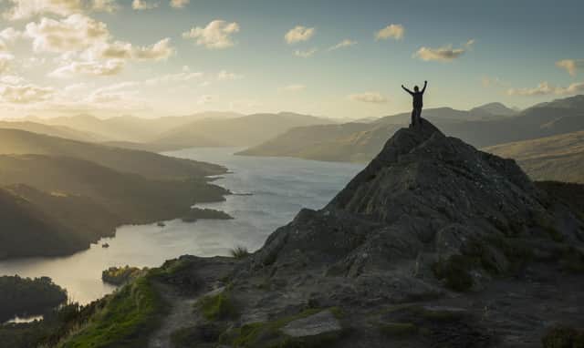 Ben A-an in the Loch Lomond and Trossachs National Park with views over Loch Katrine. Picture: Kenny Lam/VisitScotland