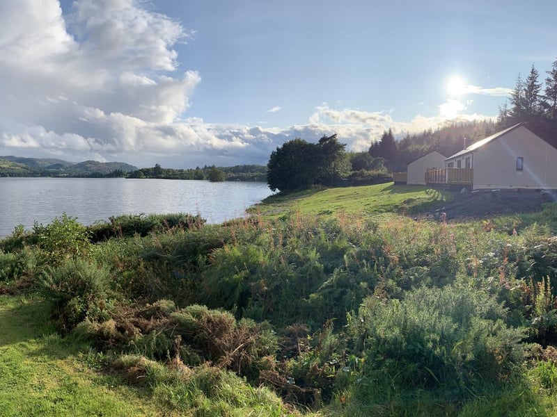 The perfect place for monster hunting, Holly Lodge is situated on the banks of Loch Ness and has two bedrooms, a terrace with loch views and a hot tub.