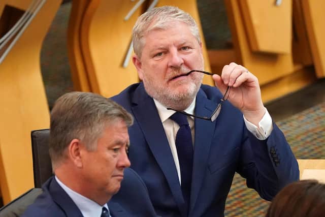 Angus Robertson suggested it could be legal for the Scottish Government to hold an independence referendum.