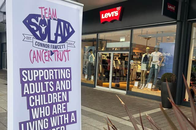 12 Levi’s stores, from Leeds to Edinburgh, have pledged to support Team Solan