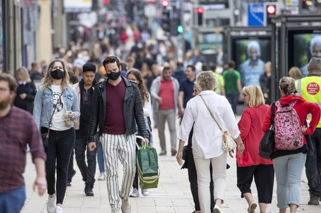 The latest data showed that the recovery was led by consumer spending boosting output in the likes of the hospitality and retail sectors. Picture: Jane Barlow/PA Wire