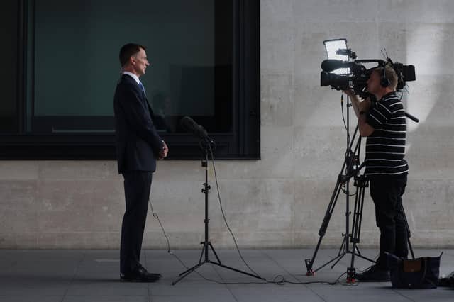 Jeremy Hunt has sought to help those most in need as the economic effects of Covid and the Ukraine War continue (Picture: Hollie Adams/Getty Images)