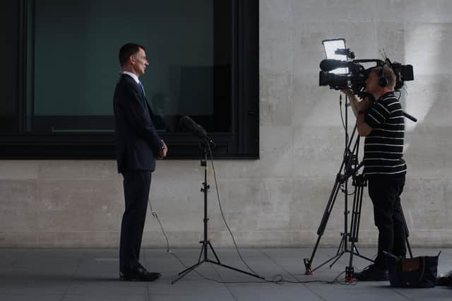 Jeremy Hunt has sought to help those most in need as the economic effects of Covid and the Ukraine War continue (Picture: Hollie Adams/Getty Images)
