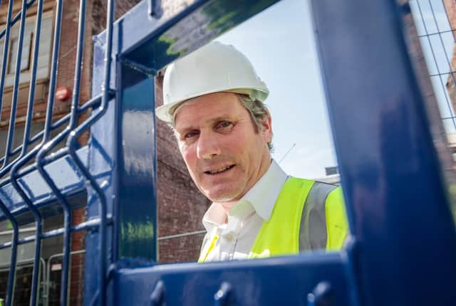 The polling is a blow to Labour leader Sir Keir Starmer.