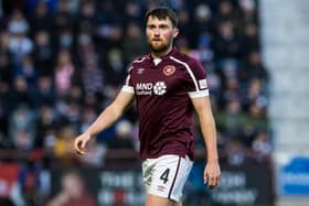 Hearts centre-back John Souttar is out of contract at the end of the season. (Photo by Ross Parker / SNS Group)