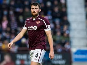 Hearts centre-back John Souttar is out of contract at the end of the season. (Photo by Ross Parker / SNS Group)