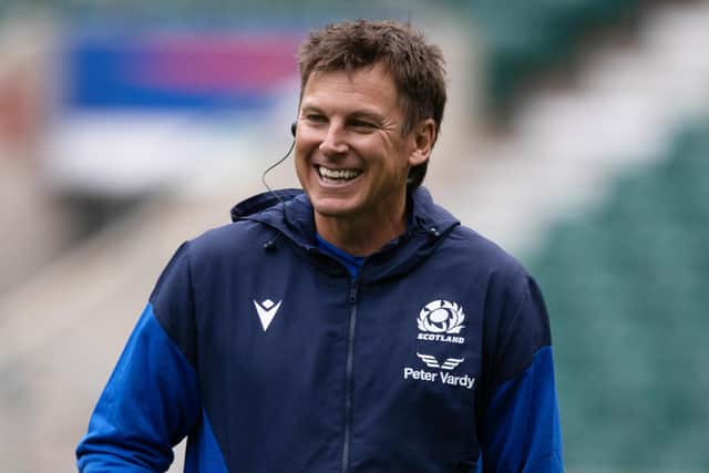 Brad Mooar will continue to work with Scotland during the Rugby World Cup.  (Photo by Craig Williamson / SNS Group)