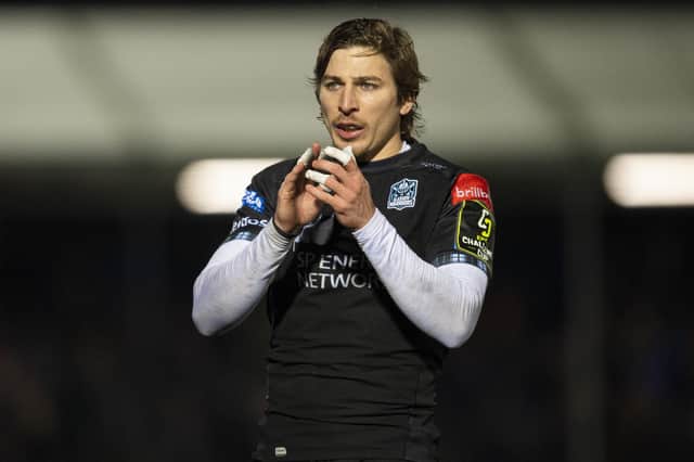 Sebastian Cancelliere has scored nine tries for Glasgow Warriors this season. (Photo by Ross MacDonald / SNS Group)