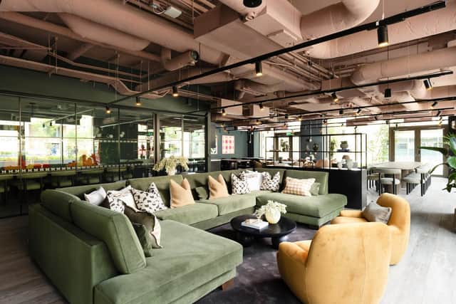 The residents' lounge within the new Moda, The McEwan development at Fountainbridge, Edinburgh. Picture: Connor Mollison