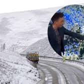 A weather warning is in place for parts of Scotland