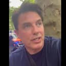 John Barrowman shared his account of the incident on social media