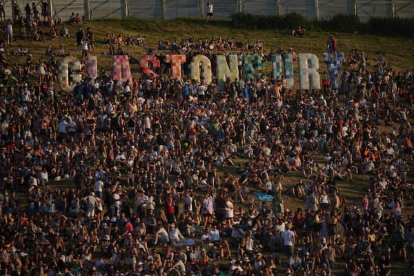 Although the festival doesn't officially begin until Friday, but because of the train strikes, the gates opened to campers 24 hours earlier than usual