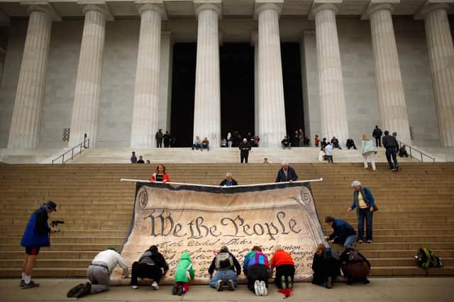 The United States Constitution was designed to protect states' rights, but this has created a democratic deficit in modern-day America (Picture: Chip Somodevilla/Getty Images)
