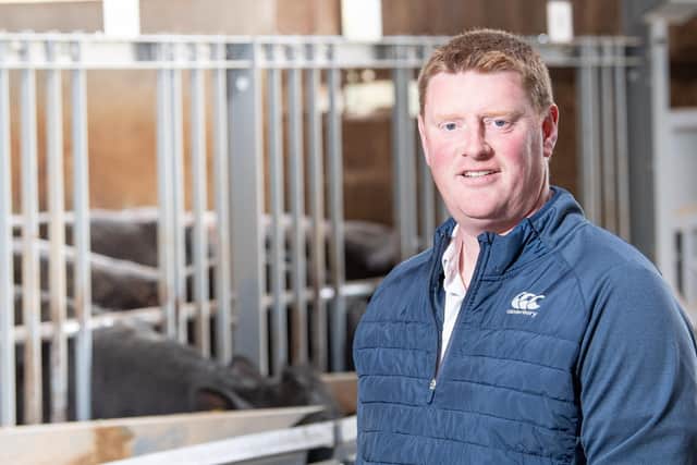 Farmer John Elliot jnr from Roxburgh Mains (pic: Rob Haining / The Scottish Farmer)