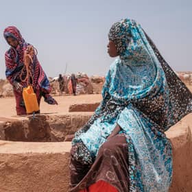 Women stand next to a water well in the camp for internally displaced people of Farburo 2 in the village of Adlale, near the city of Gode, Ethiopia. The worst drought to hit the Horn of Africa for 40 years is pushing 20 million people towards starvation, according to the UN, destroying an age-old way of life and leaving many children suffering from severe malnutrition as it rips families apart (Photo: Eduardo Soteras/AFP via Getty Images)