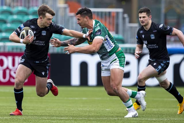 Glasgow's young players such as Ross Thompson have impressed as the Warriors won three of their final Pro14 fixtures. Picture: Alan Harvey/SNS