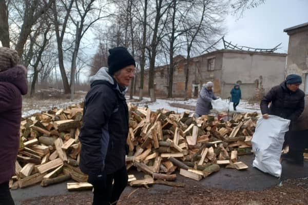 Maggie Tookey, from Edinburgh Direct Aid, is on her fourth trip to Ukraine since war broke out.