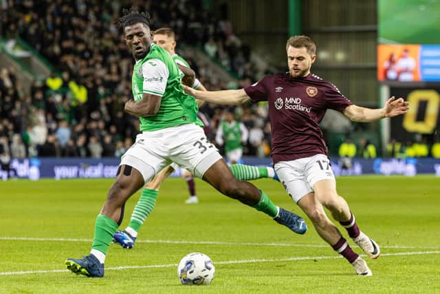 Alan Forrest hopes to win a new contract at Hearts.