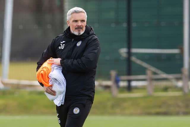 St Mirren manager Jim Goodwin. Picture: SNS