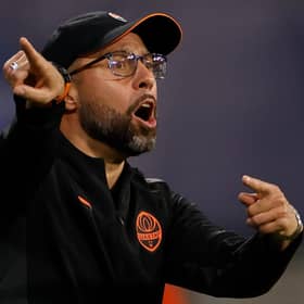 Shakhtar Donetsk's Croatian coach Igor Jovicevic admits his side 'fear' Celtic. (Photo by ODD ANDERSEN/AFP via Getty Images)