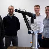 Jock Gardiner, John Duncan (Alba Equity), Ben Bamford, Ben Stuart.