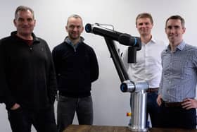 Jock Gardiner, John Duncan (Alba Equity), Ben Bamford, Ben Stuart.