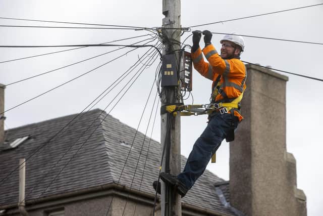 Openreach said its engineers were building rapidly across the country, with plans in place that will see full fibre broadband reach more than 25 million premises.