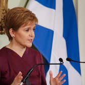 Nicola Sturgeon says the situation in care homes is distressing