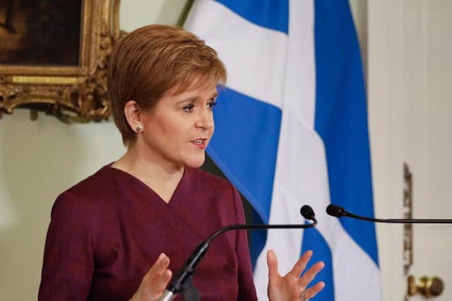 Nicola Sturgeon says the situation in care homes is distressing