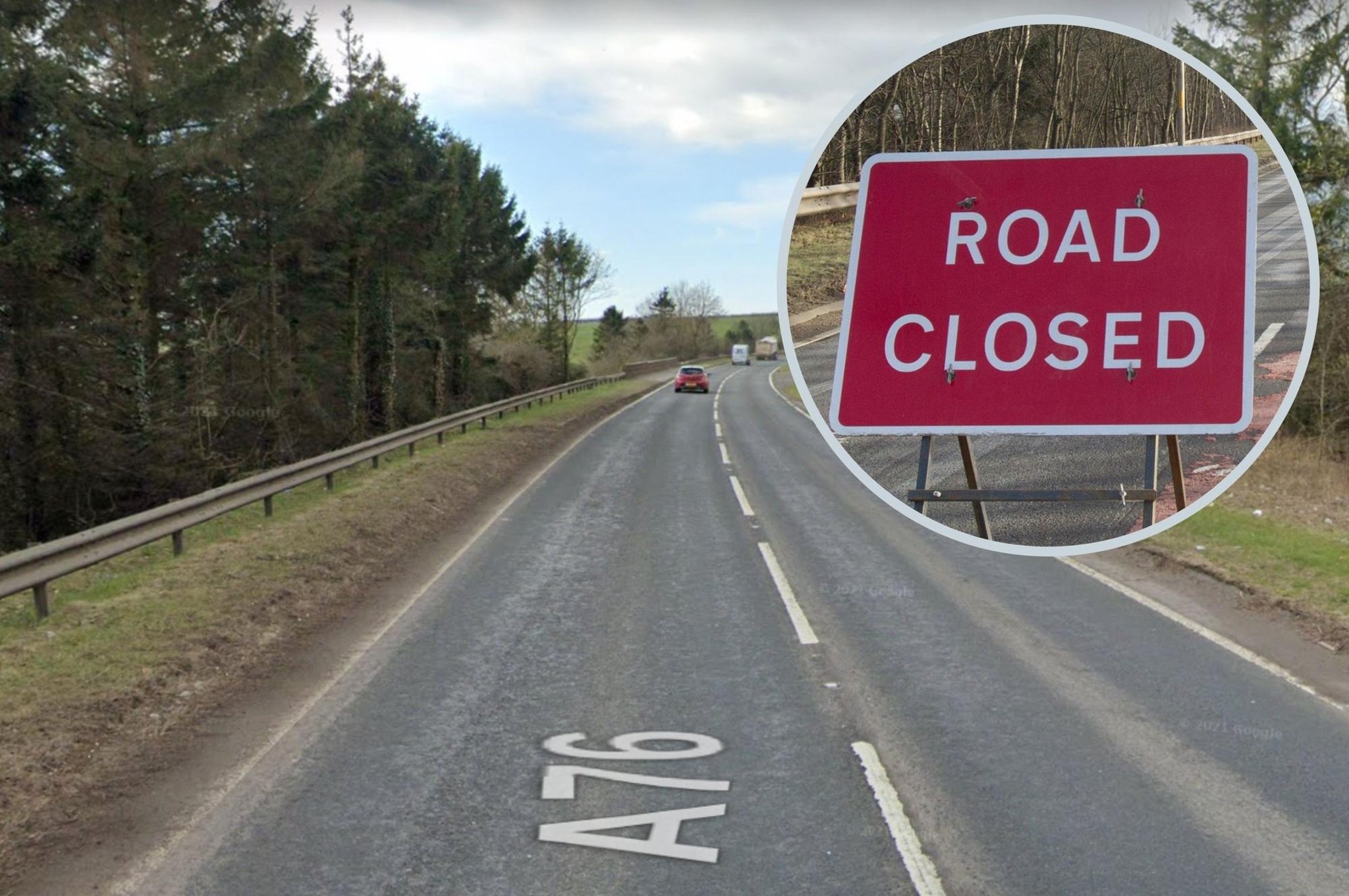 Elderly woman killed in Ayrshire road crash which hospitalised other driver