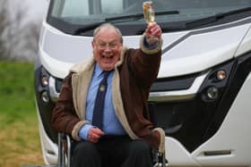 A retired taxi driver has said he will “sure as heck enjoy” returning to the road and travelling around the Scottish Highlands after scooping £1 million in a National Lottery draw.