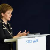 Nicola Sturgeon has suggested the Scottish Government's response to Covid-19 may change in the coming months