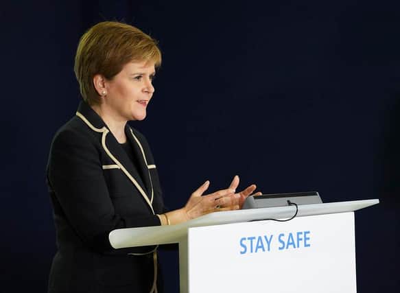Nicola Sturgeon has suggested the Scottish Government's response to Covid-19 may change in the coming months