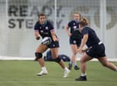 Louise McMillan (left) believes Scotland can go toe-to-toe with England on Saturday. (Photo by Paul Devlin / SNS Group)
