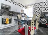 The impressive dining kitchen at 8 York Street.