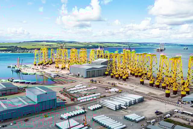 Green investment has been attracted to the Port of Nigg