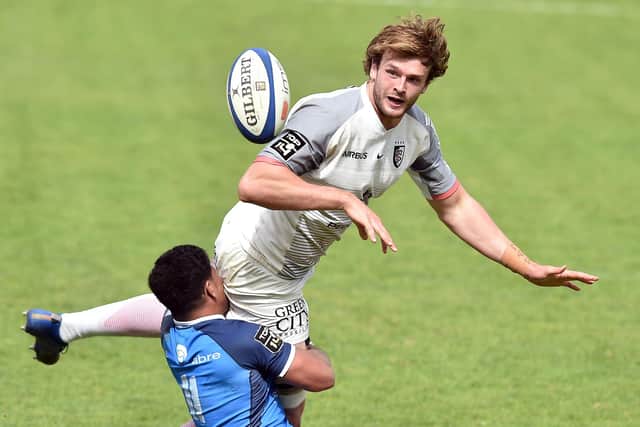 Richie Gray spent seven seasons in French rugby, firstly with Castres and then Toulouse. Picture: AFP via Getty Images