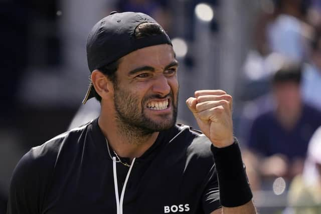 Last year's finalist, Matteo Berrettini, arrives at Wimbledon as the form player on grass.