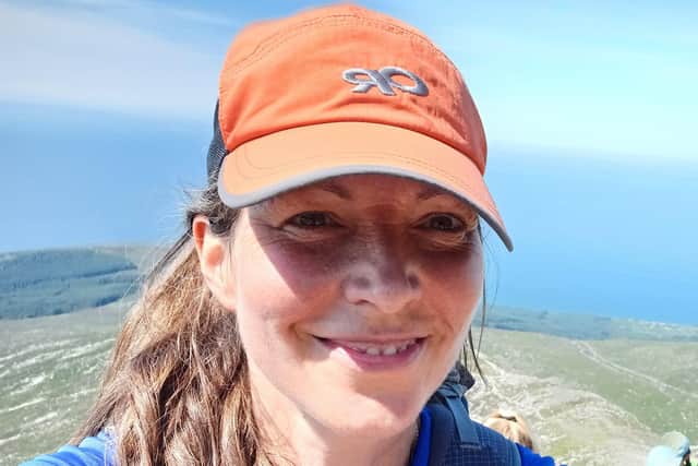 Ramblers Scotland president Lucy Wallace, a mountain leader and wildlife guide, has been helping test the technology and assess paths on her home island of Arran
